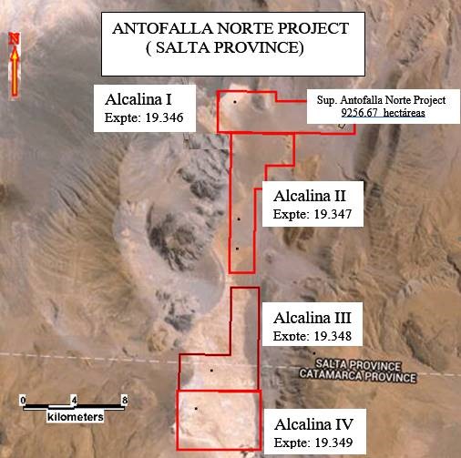 Select Lithium - Antofalla Project - Argentina - Antofalla Norte Project